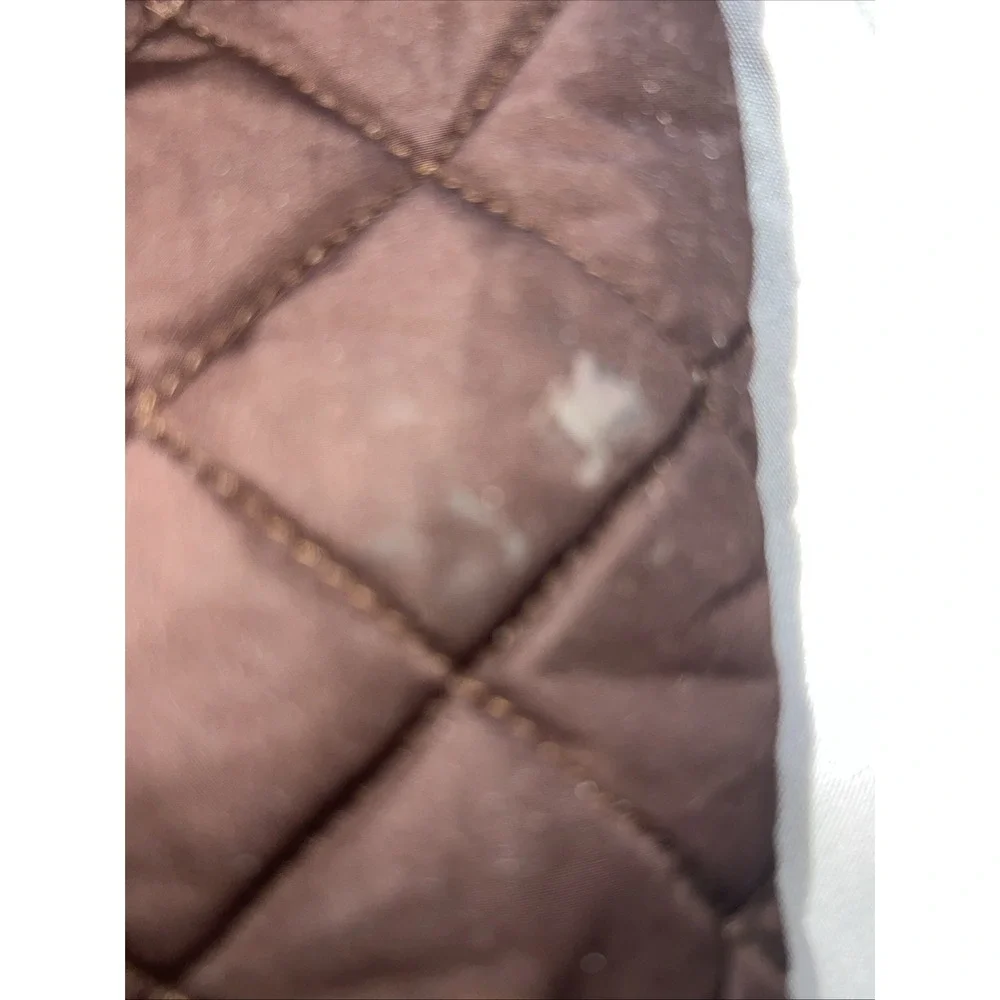 Gap Kids Puffer‎ Jacket Kids Xxl 14-16 Choc Full Zip Pockets Quilted Hanging